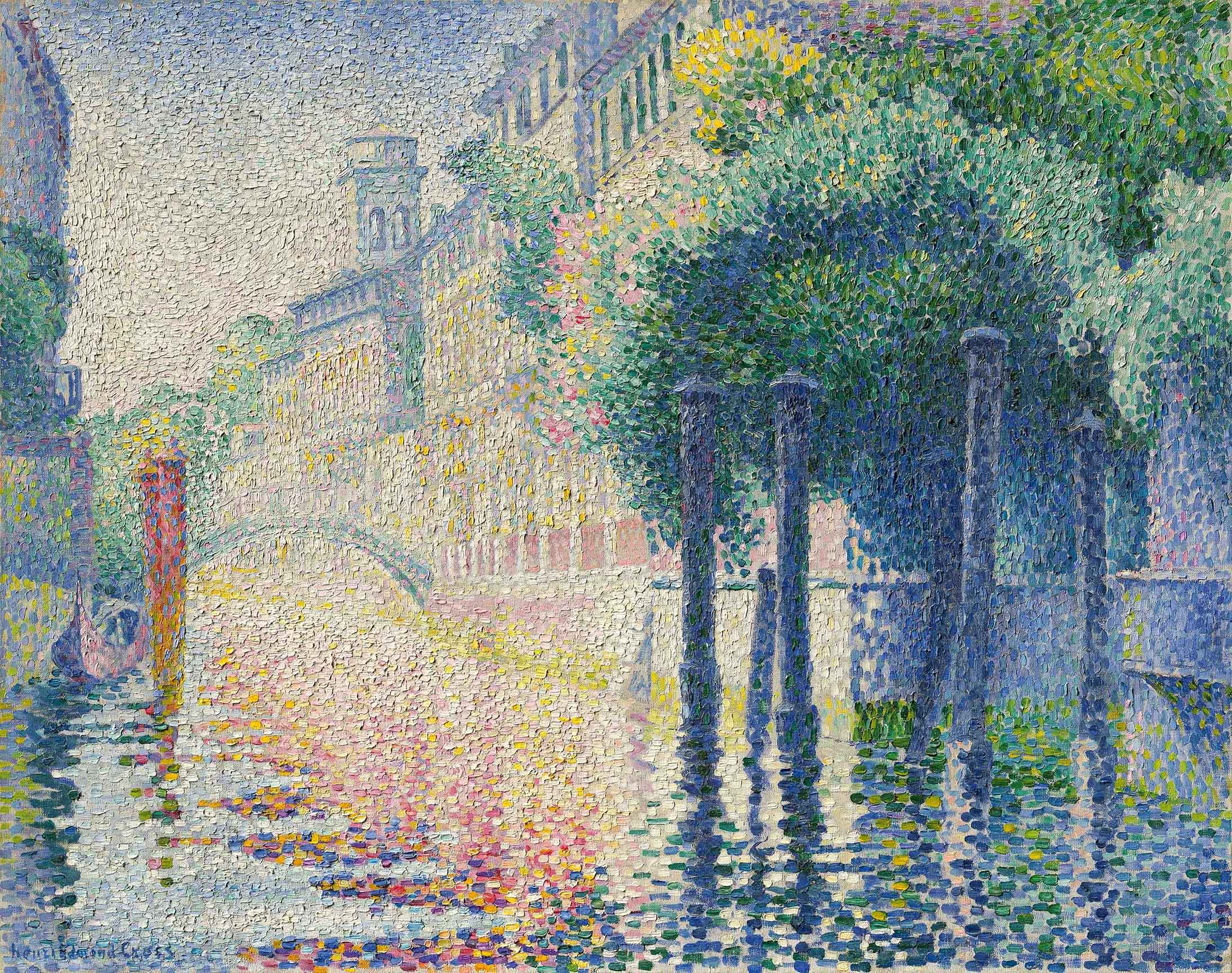 Henri-Edmond Cross, Rio San Trovaso Venise, 1903-1904, Hasso Plattner Foundation, Potsdam 12_Cross_Rio San Trovaso_Venice_1903-1904_LR.jpg