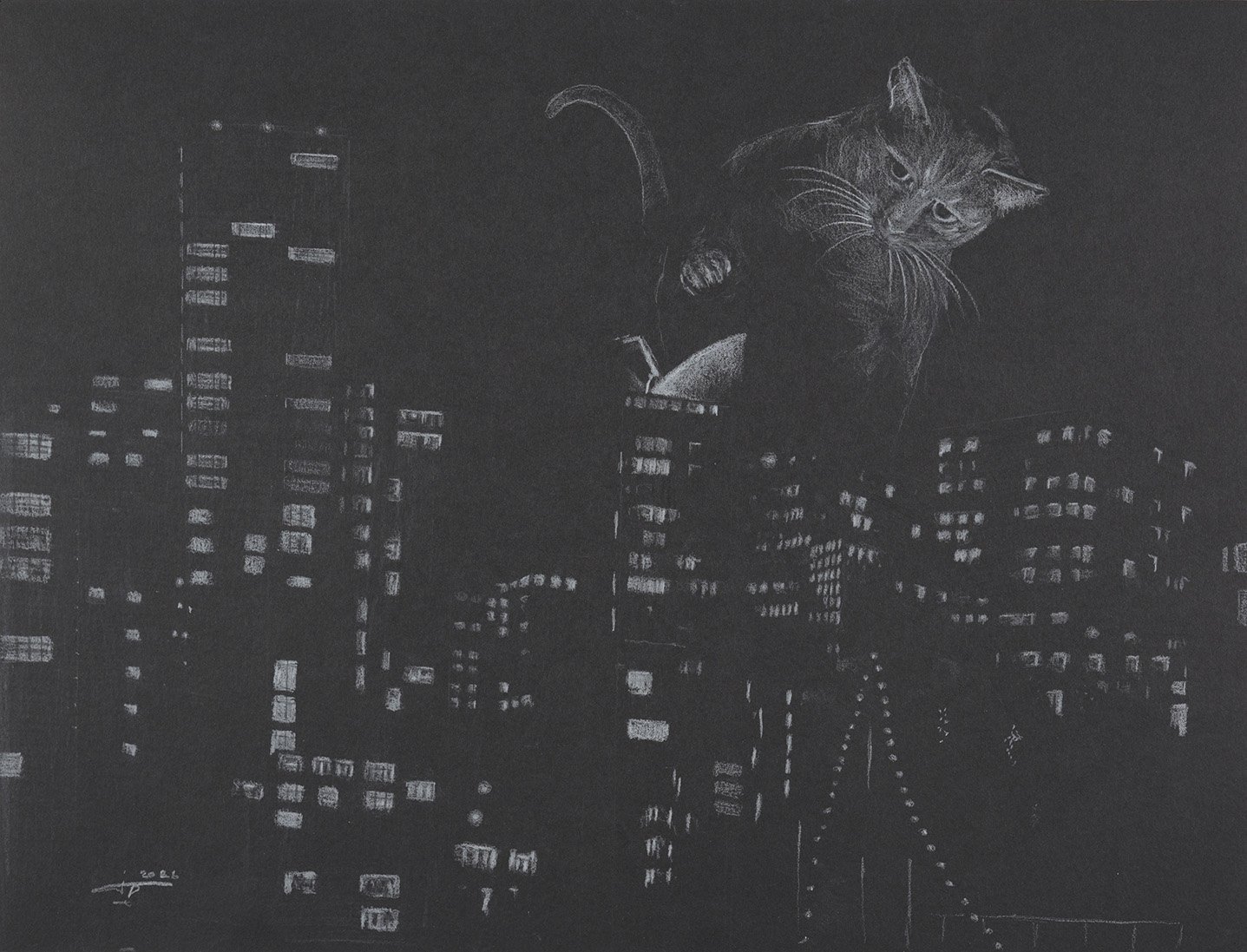 Nocturne with Cat. Potlood. Peyman Fazeli, 2026 02_Peyman Fazeli_2026_LR.jpg